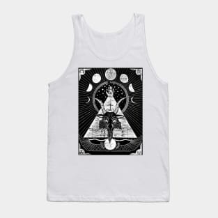 Baphomet Woodcut Tank Top